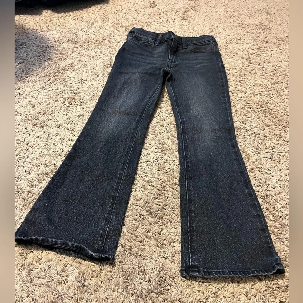 Old Navy Black Flared Jeans with hi rise